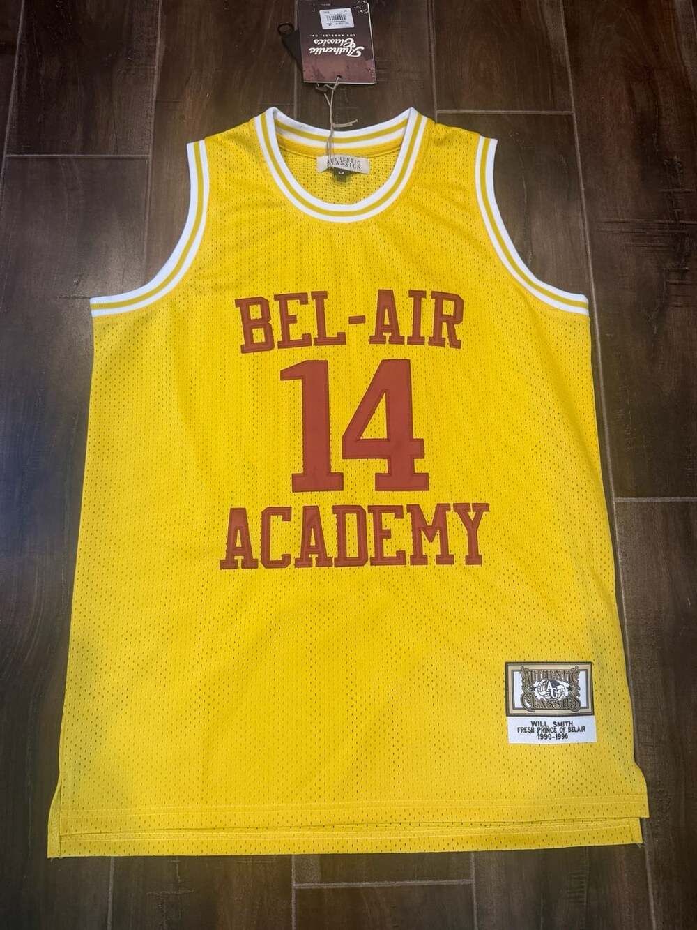 Authentic Classics Will Smith Fresh Prince of Bel-Air Academy #14 Jersey